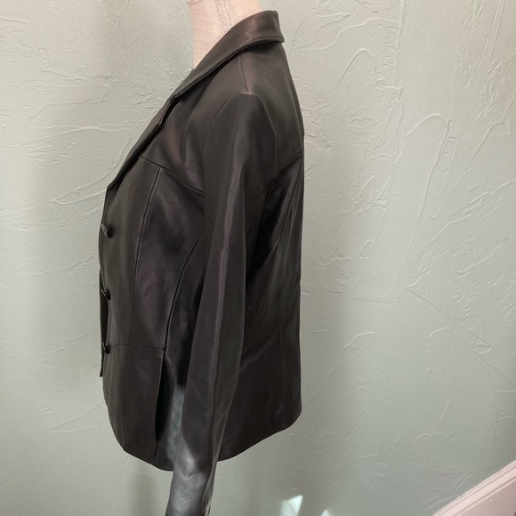 Wilson
M Black Soft Leather Jacket - Picture 6 of 7